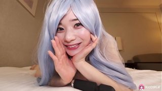 Asian little slut Ringo Fuji pushes fingers ans sex toy in wet pussy.