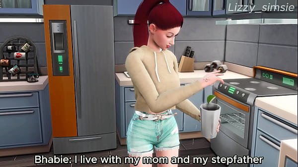 Stepfather fucks and cum on rebellious stepdaughter – sims 4 –