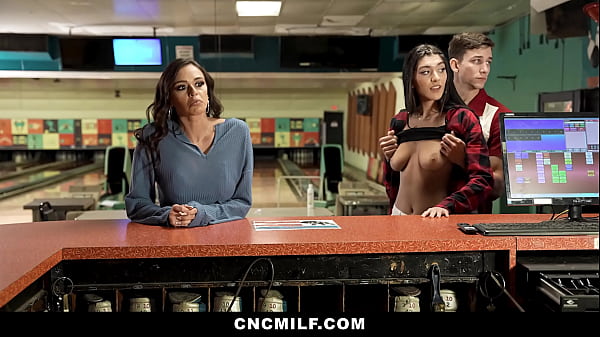 Using My Girlfriend and Her Stepmom During Our Bowling Play – Cncmilf