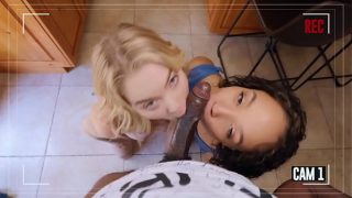 MOFOS – Diamond Foxxx Comes Home To Find Her Babysitter Ziggy Star Sucking A Cock, Decides To Join In